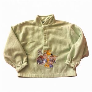Vintage 90s Rugrats Kids Button Up Pullover